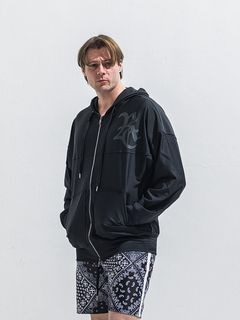(ͽ���ʡ�6��7������ͽ��/40TH RESOUND CLOTHING���ꥵ����ɥ���������/RUSH OVER  ZIP UP HOODIE/BLACK