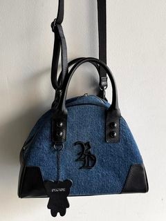 (ͽ���ʡ�5��6������ͽ��/40TH RESOUND CLOTHING���ꥵ����ɥ���������/denim mini boston bag/DENIM