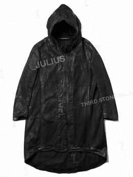 (ͽ����)7��8������ͽ��/JULIUS����ꥦ��/12oz DENIM COAT3/BLACK