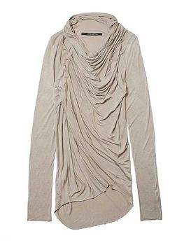(ͽ����)7��8������ͽ��/JULIUS����ꥦ��/RAYON/SILK JERSEY CUT & SEWN11/GREIGE