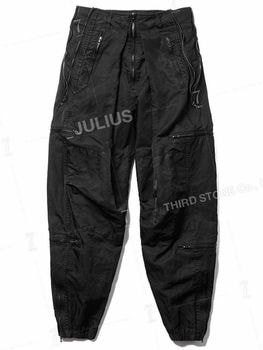 (ͽ����)8��9������ͽ��/JULIUS����ꥦ��/NYLON TWILL TROUSERS15/BLACK