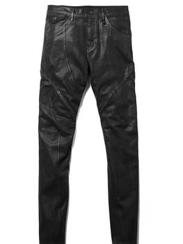 (ͽ����)8��9������ͽ��/JULIUS����ꥦ��/COTTON KNIT DENIM TROUSERS9/BLACK