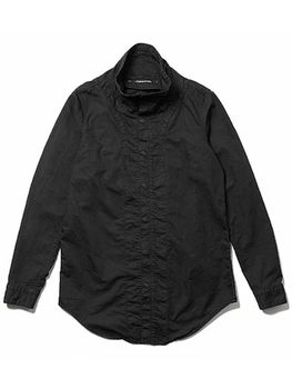 (ͽ����)8��9������ͽ��/JULIUS����ꥦ��/COTTON/NYLON TWILL SHIRT1/BLACK