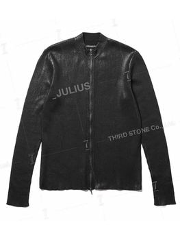 (ͽ����)8��9������ͽ��/JULIUS����ꥦ��/COTTON YARN KNIT1/BLACK