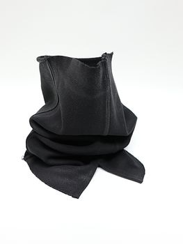 JULIUS����ꥦ��/COTTON SWEAT ACCESSORY10/BLACK
