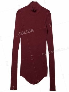 (ͽ����)8��9������ͽ��/JULIUS����ꥦ��/COTTON/SILK RIB CUT & SEWN5/BLOOD