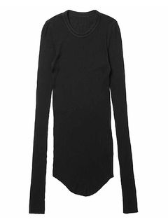 (ͽ����)8��9������ͽ��/JULIUS����ꥦ��/COTTON/SILK RIB CUT & SEWN6/BLACK