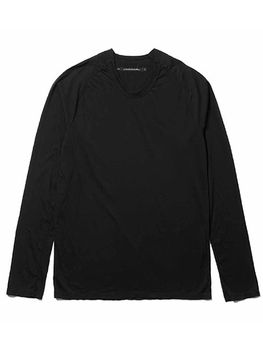 (ͽ����)8��9������ͽ��/JULIUS����ꥦ��/HIGH GAUGE COTTONJERSEY CUT & SEWN16/BLACK