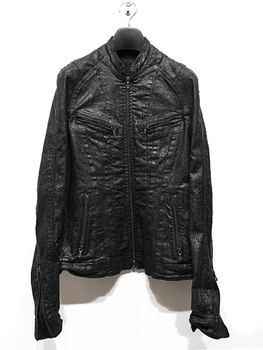JULIUS����ꥦ��/10.5oz STRETCH DENIM BLOUSON7/BLACK