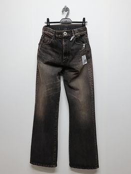 Maison MIHARA YASUHIRO���᥾�� �ߥϥ�䥹�ҥ�/13OZ HEAVY FLARE TAPERED JEANS/BLACK