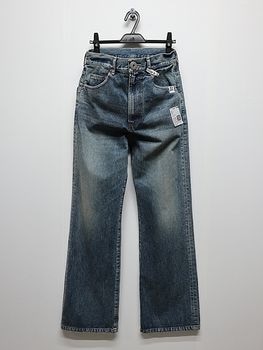 Maison MIHARA YASUHIRO���᥾�� �ߥϥ�䥹�ҥ�/13OZ HEAVY FLARE TAPERED JEANS/INDIGO