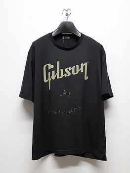�㴰���LAD MUSICIAN����å� �ߥ塼�������/LAD��Gibson print T 2/BLACK