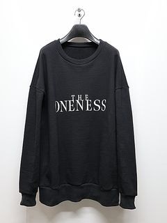 (ͽ���ʡ�6��7������ͽ��/THE ONENESS�������ͥ�/Recycle Cotton Jersey Sweat Shirt/Black