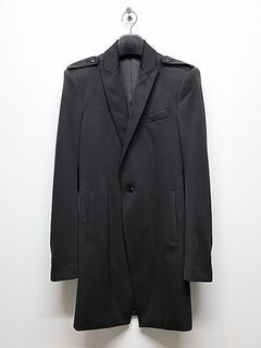 (ͽ���ʡ�7��8������ͽ��/THE ONENESS�������ͥ�/Recycle Polyester Jersey Epolette Long Jacket/Black