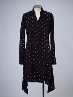 (ͽ���ʡ�7��8������ͽ��/THE ONENESS�������ͥ�/Peace Dot Flare Shirt/Black