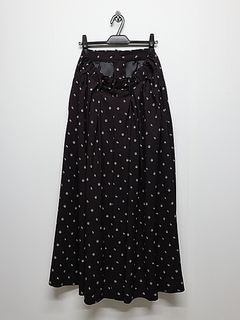 (ͽ���ʡ�7��8������ͽ��/THE ONENESS�������ͥ�/Peace Dot Drape Skirt/Black