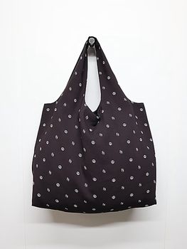 (ͽ���ʡ�7��8������ͽ��/THE ONENESS�������ͥ�/Peace Dot Shoulder Tote Bag/Black
