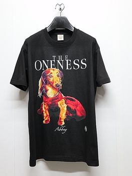 �㴰���THE ONENESS�������ͥ�/Organic Cotton Jersey Charity T-Shirt/Black