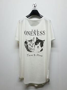 (ͽ���ʡ�7��8������ͽ��/THE ONENESS�������ͥ�/Organic Cotton French Sleeve  Charity T/White