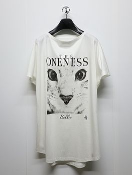(ͽ���ʡ�7��8������ͽ��/THE ONENESS�������ͥ�/Organic Cotton French Sleeve  Charity T/White