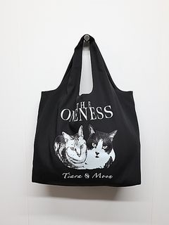 (ͽ���ʡ�8��9������ͽ��/THE ONENESS�������ͥ�/Recycle Polyester Charity Shoulder Tote Bag/Black