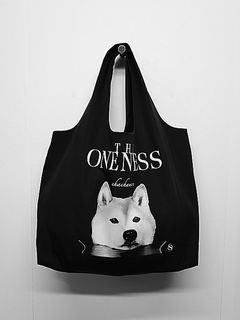 (ͽ���ʡ�8��9������ͽ��/THE ONENESS�������ͥ�/Recycle Polyester Charity Shoulder Tote Bag/Black