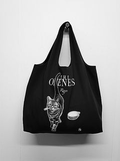 (ͽ���ʡ�8��9������ͽ��/THE ONENESS�������ͥ�/Recycle Polyester Charity Shoulder Tote Bag/Black