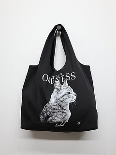 (ͽ���ʡ�8��9������ͽ��/THE ONENESS�������ͥ�/Recycle Polyester Charity Shoulder Tote Bag/Black