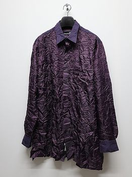 Ground Y�����饦��ɥ磻/PE TAFTA A STANDARD LONG SLEEVED SHIRT/PURPLE
