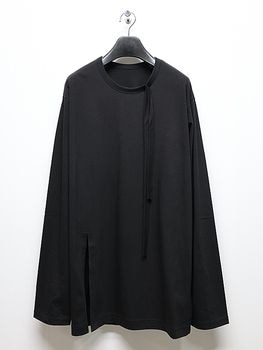 Ground Y�����饦��ɥ磻/30/- COTTON JERSEY LONG SLEEVED T/BLACK