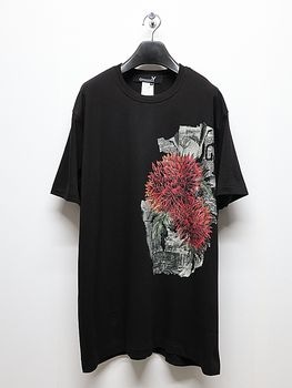 Ground Y�����饦��ɥ磻/20/ COTTON JERSEY RED DAHLIA/BLACK