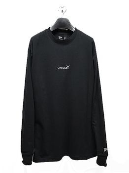 Ground Y�����饦��ɥ磻/NEWERA collaboration LS TEE GY LOGO/BLACK