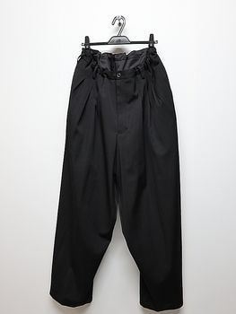 Yohji Yamamoto���襦����ޥ��/���葉��� 12�ܥ��å��ѥ��/BLACK