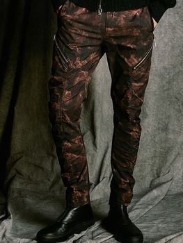(ͽ���ʡ�9��10������ͽ��/wjk�����֥른��������/puckering banana teck pants/smoke print