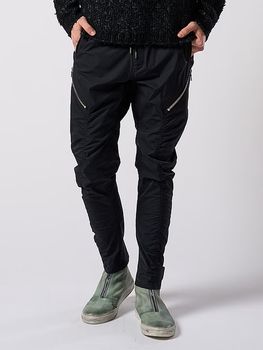 (ͽ���ʡ�9��10������ͽ��/wjk�����֥른��������/puckering banana teck pants/black