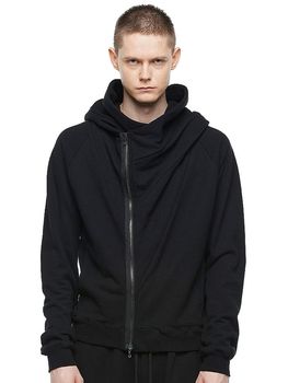(ͽ����)10��11������ͽ��/JULIUS����ꥦ��/COTTON SWEAT CUT & SEWN1/BLACK