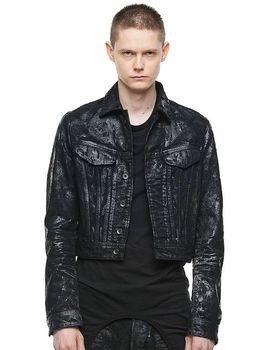 (ͽ����)11��12������ͽ��/JULIUS����ꥦ��/13oz DENIM BLOUSON2/LUSTER BLACK
