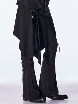 (ͽ���ʡ�9������10������ͽ��/kiryuyrik������奦����奦/PE Gabardine Hip Hung Muffler/Black