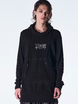 (ͽ���ʡ�10������11������ͽ��/kiryuyrik������奦����奦/Heat Tech Jersey High Neck Hoodie/Black