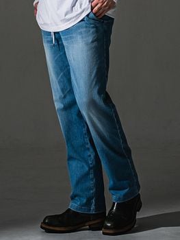 (ͽ���ʡ�8��9������ͽ��/41TH RESOUND CLOTHING���ꥵ����ɥ���������/SEMIWAIDE DENIM JERSEY WIDE PT/LIND