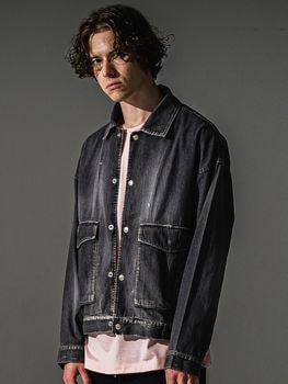 (ͽ���ʡ�8��9������ͽ��/41TH RESOUND CLOTHING���ꥵ����ɥ���������/LDENIM AG flight jk/BKUSED