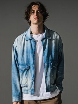 (ͽ���ʡ�8��9������ͽ��/41TH RESOUND CLOTHING���ꥵ����ɥ���������/LDENIM AG flight jk/LIND