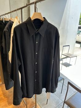 LAD MUSICIAN����å� �ߥ塼�������/KHADI CALICO POCKET COMFORT SHIRT/BLACK