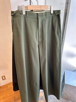 LAD MUSICIAN����å� �ߥ塼�������/C/N CORDURA BACK SATIN WIDE PT/DARK KHAKI