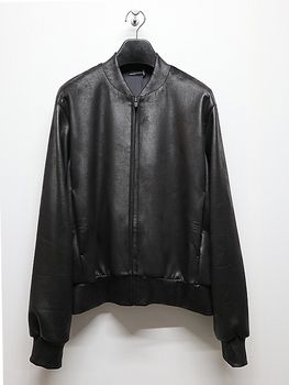 LAD MUSICIAN����å� �ߥ塼�������/STRETCH F/L JERSEY BLOUSON/BLACK