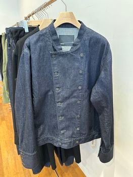 LAD MUSICIAN����å� �ߥ塼�������/11.5oz FLAT DENIM NAPOLEON BLOUSON/INDIGO ONE WASH