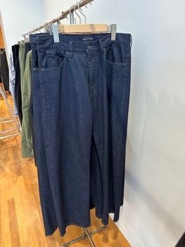 LAD MUSICIAN����å� �ߥ塼�������/11.5oz FLAT DENIM STRAIGHT PANTS/INDIGO ONE WASH