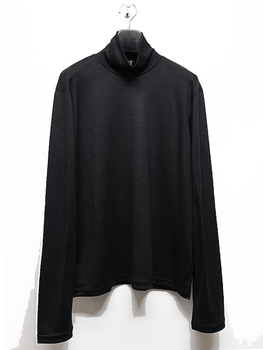LAD MUSICIAN����å� �ߥ塼�������/WOOL JERSEY HIGH NECK LST/BLACK
