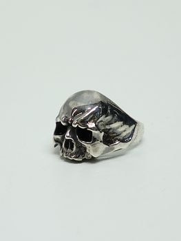 LAD MUSICIAN����å� �ߥ塼�������/SKULL RING/SILVER
