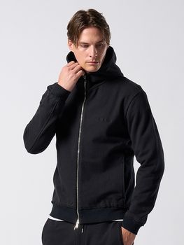 (ͽ���ʡ�12��1������ͽ��/wjk�����֥른��������/super urake zip-up parka/black